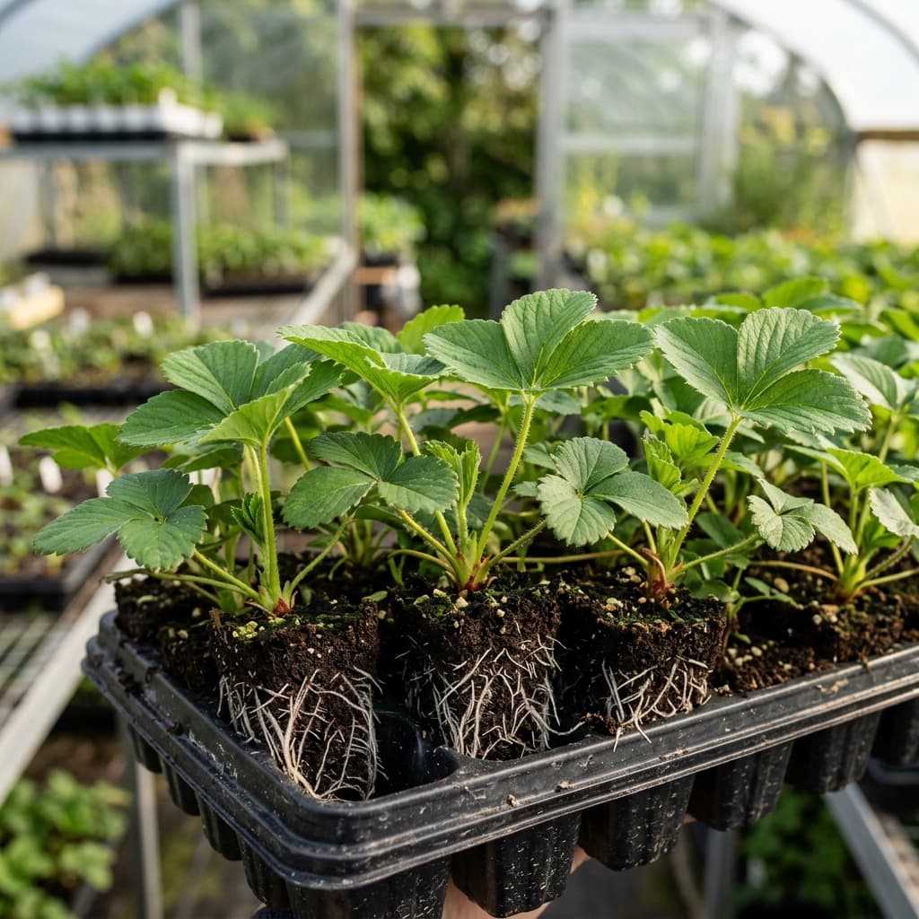 Strawberry Tip Plants